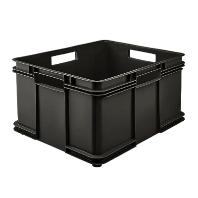 Afbeelding van keeeper Opbergdoos met handgrepen, eurobox XXL, Procyclen, 54 l, Bruno Eco Grafietgrijs