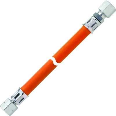 Afbeelding van GOK PVC Gasslang 14 Links Binnendraad X 8 Mm 50cm Oranje Gasslangen &amp; Leidingen