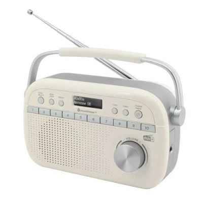 Afbeelding van Soundmaster Dab280we Draagbare Digitale Dab+/fm rds Radio, Beige
