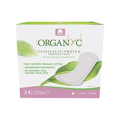 Afbeelding van Organyc Inlegkruisjes Pocket Katoen Bio 24