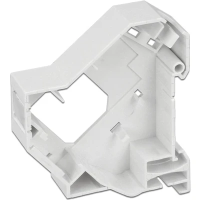 Afbeelding van DIN Rail houder voor 1 Keystone module (versie 2) / wit