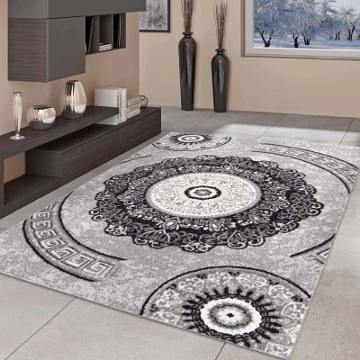 Afbeelding van Modern Vloerkleed City Chic Oriental Grijs 160x220 Cm