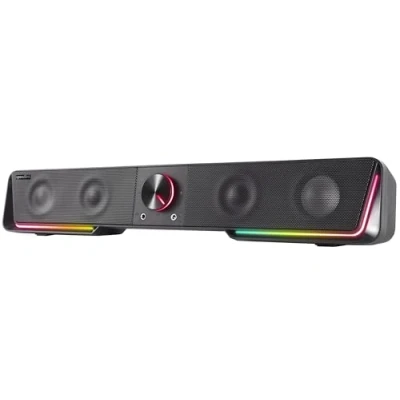 Afbeelding van Speedlink Gravity Stereo Soundbar Bluetooth Speaker RGB Zwart