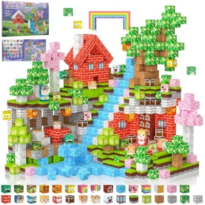 Afbeelding van Crifeton magnetische constructie voor kinderen, 150 stuks, 2 cm, blokken, 3+ spelletjes, magnetisch kubus blok jongens en meisjes, creatief Montessori speelgoed