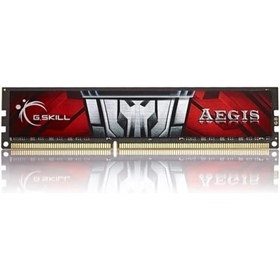 Afbeelding van G.Skill Aegis (1 x 4GB, 1600 MHz, DDR3 RAM, DIMM 288 pin), Zwart