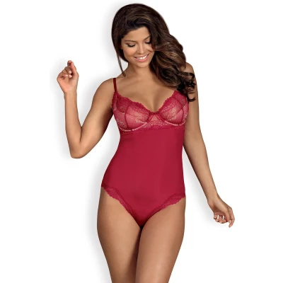 Afbeelding van Obsessive Rosalyne Teddy Rood L/XL