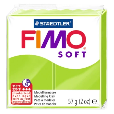 Image de Staedtler pâte a modeler fimo soft 56g vert pomme
