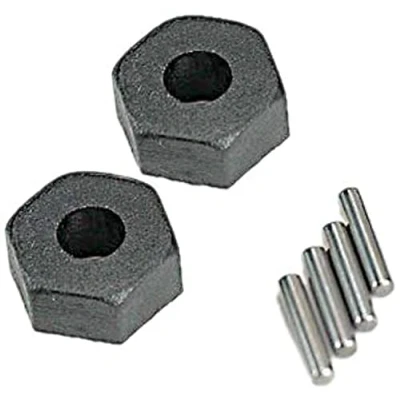 Afbeelding van Wheel hubs, hex (2)/ stub axle pins (2)