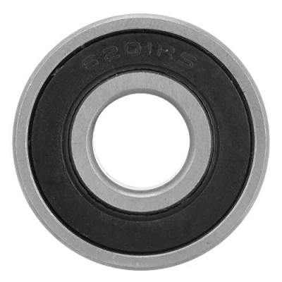 Afbeelding van Kogellagers, 10 stuks 6201 RS stabiele stalen kogellagers diepe groefkogellagers 12 mm
