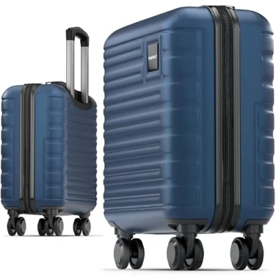 Afbeelding van Travely valise Bagage à main de qualité supérieure 55 x 40 20 cm Convient pour Ryanair, Lufthansa, Eurowings, etc. I 36 l avec roulettes douces et serrure TSA pratique,