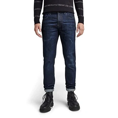 Image de G STAR Homme Jeans Revend Fwd Skinny Jeans, Bleu (Worn in Dark Sapphire Restored D20071 c051 d335), 30W / 34L