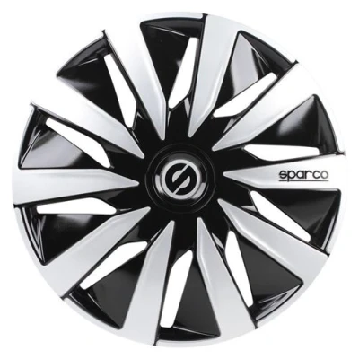Image de Sparco Corsa Lazio 14 Noir / argent Enjoliveur