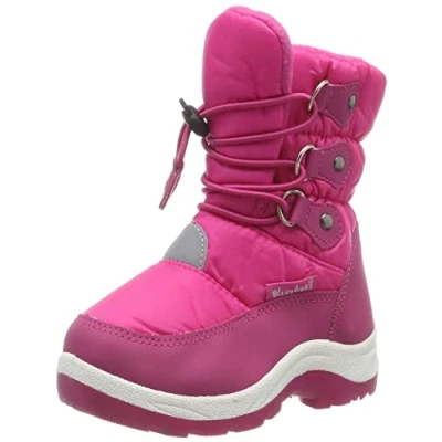 Afbeelding van Playshoes Winterlaarzen voor kinderen met veters Roze maat 20 21EU