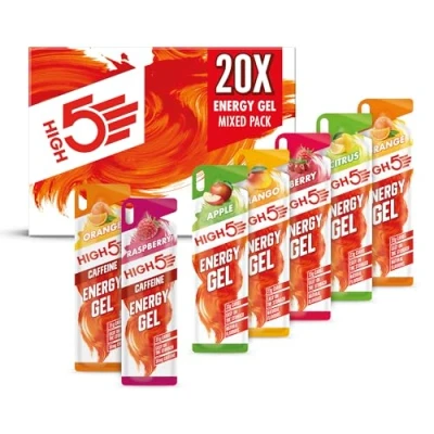 Afbeelding van HIGH5 Energy Gel Energiegel Diverse Smaken 20x40g Snel Opneembare Energie