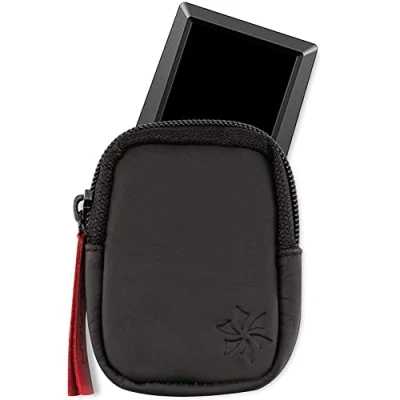 Afbeelding van honju Bike Leren tas voor Bosch Kiox/Kiox 300 (displaybescherming, binnenzak sleutels, bescherming tegen krassen en vuil), zwart, ook geschikt Z20 Neodrives display