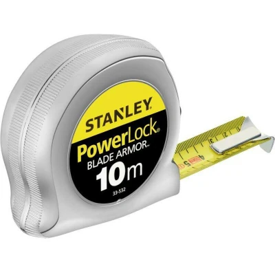 Image de STANLEY 0 33 532 mètre ruban Powerlock avec pointe BladeArmor 10m 25mm