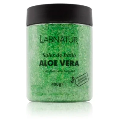 Afbeelding van Sys Badzout Aloe Vera Body Scrub 100% Natuurlijk Mineraalzout 400g Snel Oplossend