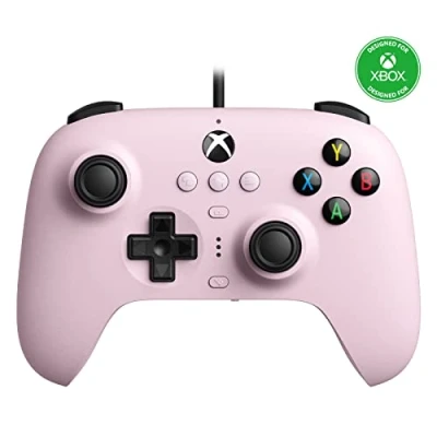 Image de 8Bitdo manette filaire Ultimate pour Xbox Series X S One Windows 10 &amp; 11 Rose