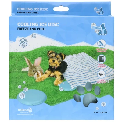 Afbeelding van Coolpets Cooling Ice Disc Hondenverkoeling 21 cm Donkerblauw