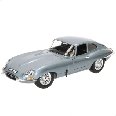 Afbeelding van Bburago 12044r Miniatuurvoertuig Schaal model Jaguar Type E Coupe 1:18 Willekeurig