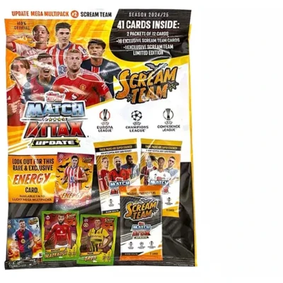 Afbeelding van Topps Champions League Match Attax 2024/2025 / 1x UPDATE MULTIPACK 2 SCREAM TEAM