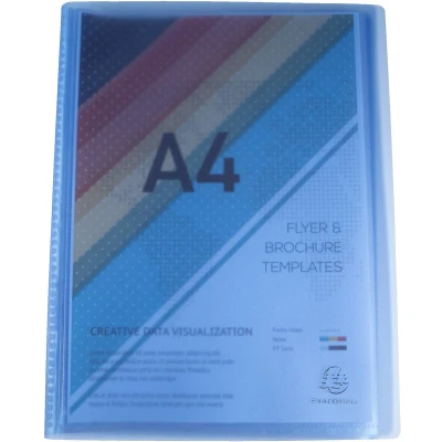 Afbeelding van Exacompta Chromaline Documentenmap, polypropyleen, 40 afbeeldingen, verschillende kleuren, 20 stuks