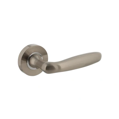 Afbeelding van Intersteel Deurklink Bjorn nikkel mat Ø52x9,5 mm