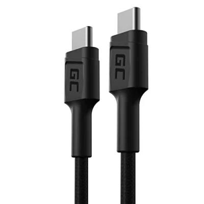 Afbeelding van Green Cell KABGC31 USB kabel 2.0 0,3 m C Zwart