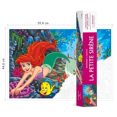 Afbeelding van POSTER MYSTERES LA PETITE SIRENE