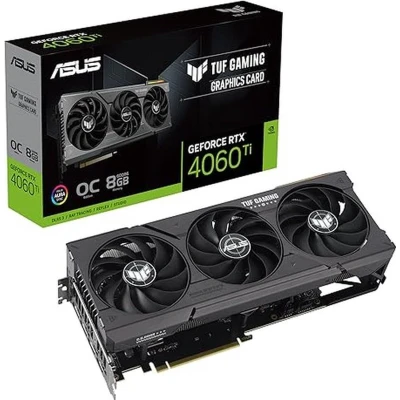 Afbeelding van Asus Nvidia GeForce RTX 4060 Ti Videokaart Gaming Overclocked 8 GB GDDR6 RAM PCIe x16 4.0 x4