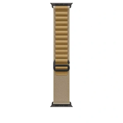 Afbeelding van Apple Watch 49mm Alpine Loop S Black Titanium Finish Tan