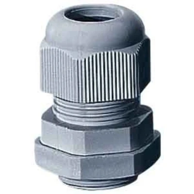 Afbeelding van Hensel 36000197 Wartel Met borgmoer, trekontlasting, Slagvast Kunststof Zwart 1 stuk(s)