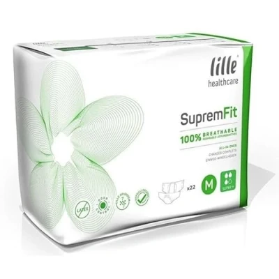 Afbeelding van Lille Suprem Fit Super plus Medium 8 pakken van 22 stuks