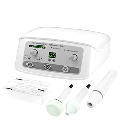 Afbeelding van Elegante 2in1 ultrasone en darsonval 40W schoonheidssalon thuis spa huidapparaat