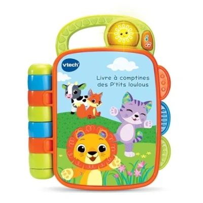 Afbeelding van Educatief speelgoed Vtech Baby Livre à comptines des P&#039;tits Loulous (FR)