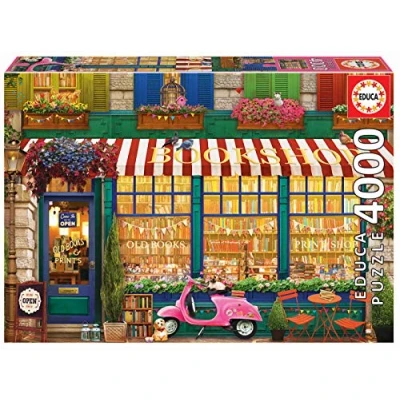 Afbeelding van Legpuzzel 4000 stukjes Vintage Bookschop Educa
