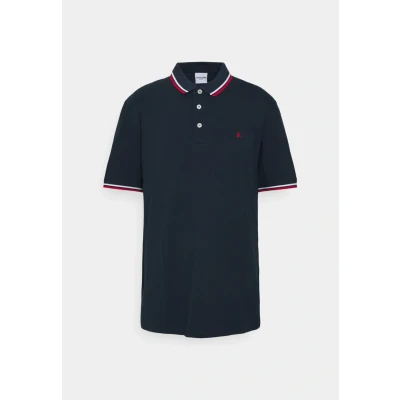 Afbeelding van Jack &amp; Jones Jjepaulos SS NOOS PLS Poloshirt, Heren, Maat: 7XL, Navy