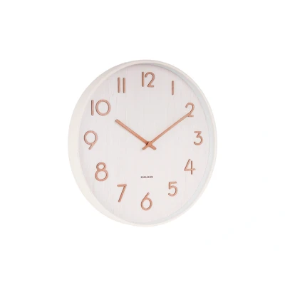 Afbeelding van Karlsson Wandklok Pure Medium Wit Ø40cm