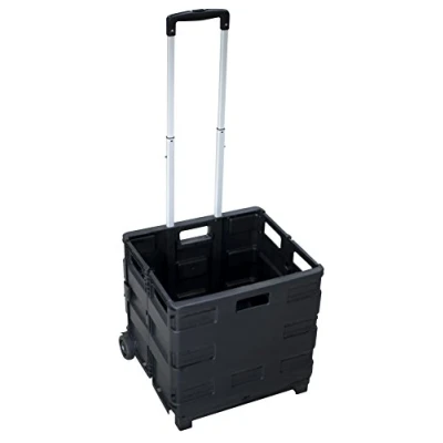 Afbeelding van Opvouwbare steekwagen met krat, ft 38 x 36 33 cm, maximum 20 kg