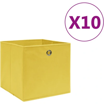 Afbeelding van vidaXL Opbergbox Geel