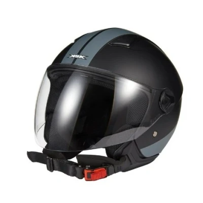 Afbeelding van KSK MIAMIG004 Jethelmen XL, 61 cm grijs/zwart ECE 22.06 voor de zomer