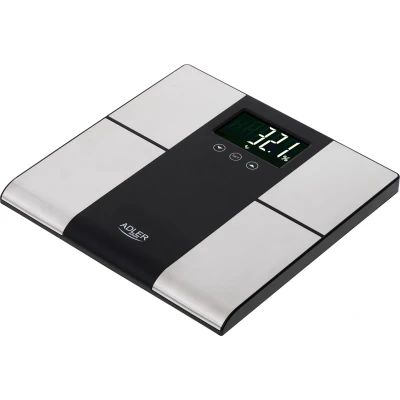 Afbeelding van Adler AD 8165 weegschaal Elektronische Rechthoek Zwart, Grijs