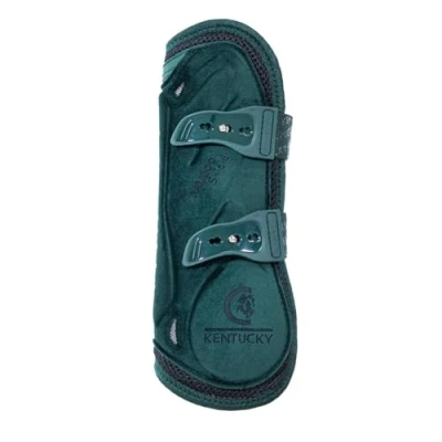 Afbeelding van Kentucky Peesbeschermers Bamboo Elastic Velvet Donker Groen S