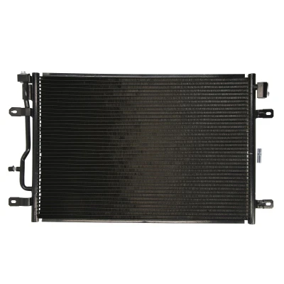 Afbeelding van THERMOTEC KTT110250 Condensor Airco Zonder droger 605 X 401 16 mm Aluminium AUDI: A4 B8 Avant, B6 Saloon