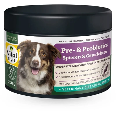 Afbeelding van Pre &amp; Probiotics Spieren Gewrichten 200 g