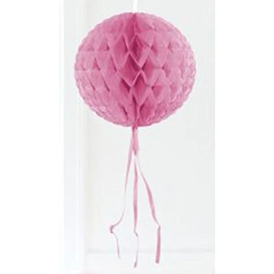 Afbeelding van Honeycomb bal lichtroze 30cm per stuk