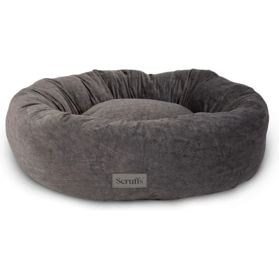 Afbeelding van Scruffs Oslo Ring Bed Donut hondenmand Kleur: Stone Grey, Maat: Large
