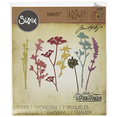 Afbeelding van Wilde Bloemen Stans ontworpen door Tim Holtz