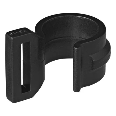 Afbeelding van Pro Plus Tentclip met Sleuf Kunststof Geschikt voor Buis Ø 20 t/m 25 mm Zwart 4 stuks