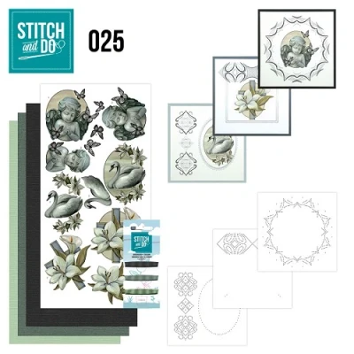 Afbeelding van Nr. 25 Stitch and Do Condoleance by Amy Design